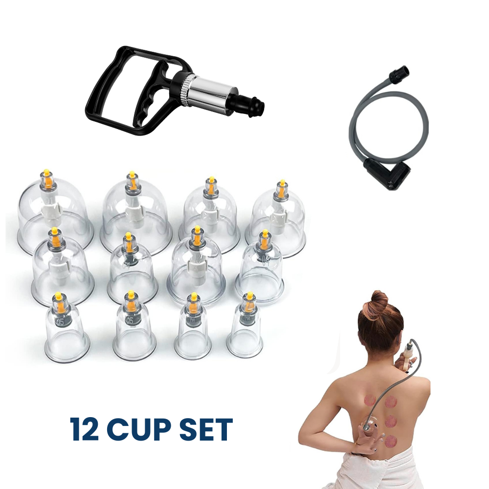 TheraCups™ — Professional Cupping Therapy Set