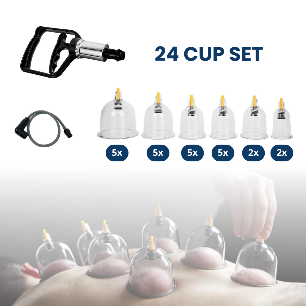 TheraCups™ — Professional Cupping Therapy Set