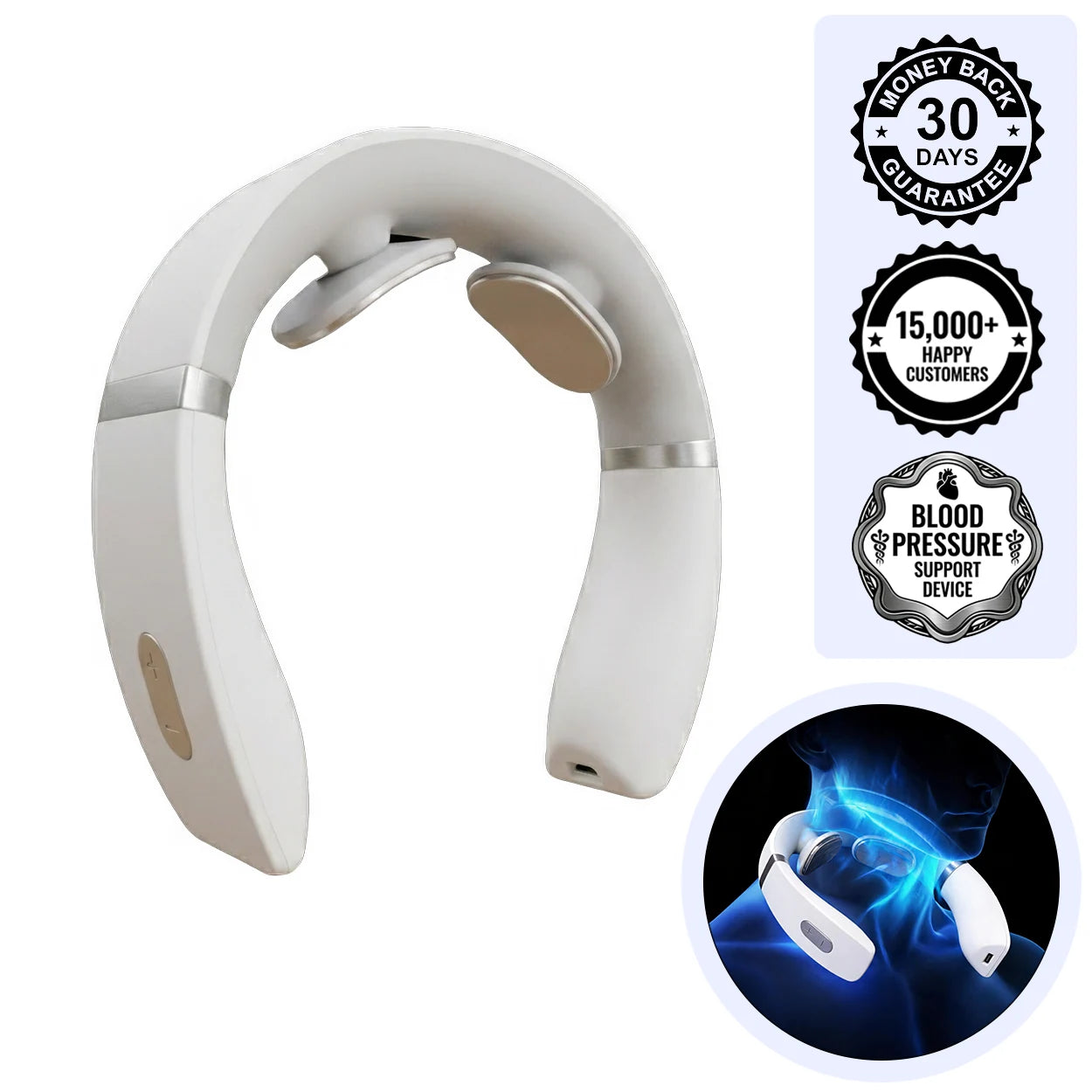 PulseWell™ — TENS Blood Pressure Support Device